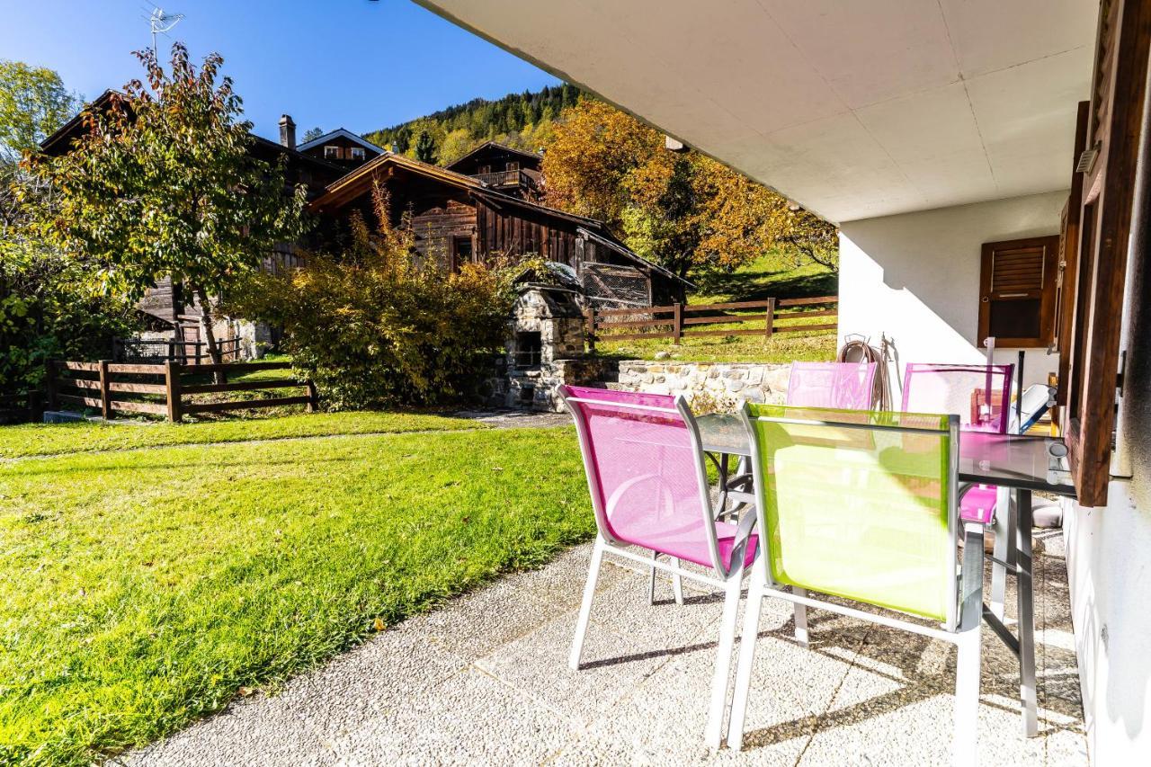 Haus Birchi, Fiesch 3.5-Zimmerwohnung Birchi Exterior foto